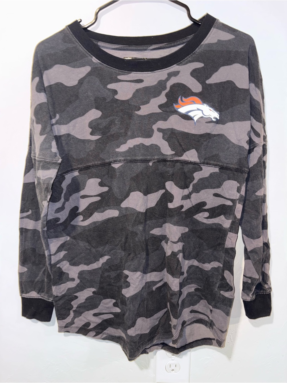 Denver Broncos Camo Spirit Jersey L/S Top